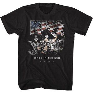 New Adult Large Kiss AmeriKiss t-shirt